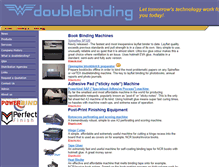 Tablet Screenshot of doublebinding.com
